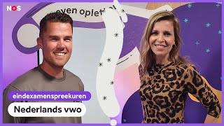 Examenspreekuur Nederlands vwo met docenten Arnoud en Bregje [upl. by Annhoj]