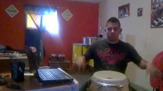 rudimentos congas rol 3 5 7 y 9 juancho [upl. by Tom]