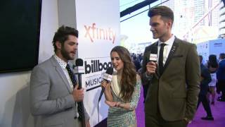 Thomas Rhett Magenta Carpet Interview  BBMAs 2016 [upl. by Rehpretsirhc471]