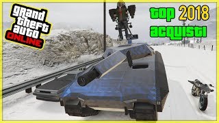 TOP 15 MIGLIORI ACQUISTI DA FARE SU GTA 5 ONLINE NEL 2018 [upl. by Uwton]