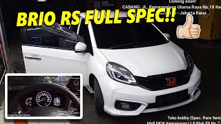 BRIO RS FULL SPEC Honda Brio RS UPGRADE Stir CRV Gen4 Builtup Japan  Speedometer HRV Prestige [upl. by Cesya]