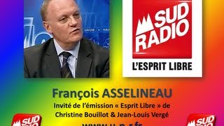 François Asselineau Projet de Loi FIORASO amp Francophonie dans « Le 1820 de Sud radio » [upl. by Arnulfo548]