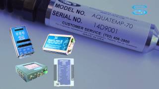 Aquatemp  Submersible SDI12 Temperature Sensor Overview l Sutron Corporation [upl. by Gannie]