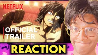 KENGAN ASHURA Season 2 Part2  Official Trailer  REACTION [upl. by Zipnick552]