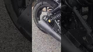 Replacing my Honda Rebel 1100 Exhaust sound [upl. by Boyt]