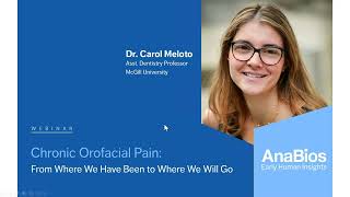 Chronic Orofacial Pain From Where We Have Been to Where We Will Go – AnaBios Webinar [upl. by Emerej]