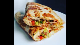 Tortilla z jajkiem smażona na patelni szybko smacznie i na temat [upl. by Tanhya]