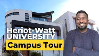 HeriotWatt University Campus Tour for International Students [upl. by Kiona]