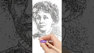 Emmeline Pankhurst  The Suffragette Leader heroesofhistory art history [upl. by Teilo]