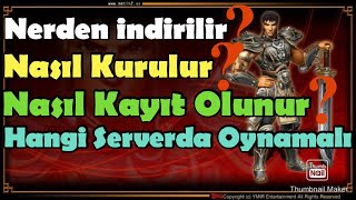 Metin2 TRNasıl indirilir � SORUNU Nasıl Kurulur  Hangi serverda oynanır  2020 [upl. by Saul]