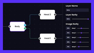 Creating 10000 NFTs with NFT Art Generator  Advanced Mode [upl. by Mchenry120]