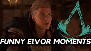 Eivor  Her Funniest Moments in Assassins Creed Valhalla [upl. by Inesita]