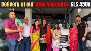 Talking Delivery of our New Mercedes Benz GLS 450d [upl. by Annayad]