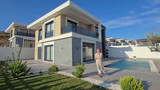 Didim de satılık Köşe Konum 500m2 arsa içinde müstakil 41 Ayrı Mutfak Ful Eşyalı Villa villaturu [upl. by Mafala]