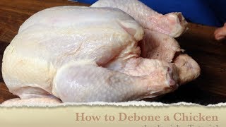 How to Debone a Chicken cheekyricho Tutorial [upl. by Poppas]