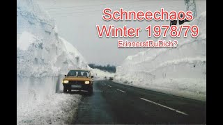 Winter 19781979  Das Schneechaos in den 70er Jahren  Katastrophenwinter [upl. by Yrrep]