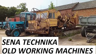 Sena darbinė technika  Lithuania Old working equipment  Старые рабочие машины [upl. by Giulietta]