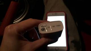 iPhone 6s and Vgate OBDII dongles  WiFi connection problem [upl. by Amerd]