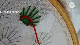 All over design for saree and dress and kurthi  hand embroidery [upl. by Yrred322]