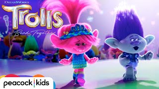 quotFamilyquot Official Movie Clip  Branch amp Poppy NEW Song from TROLLS BAND TOGETHER [upl. by Nnaylloh417]