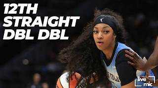 Angel Reese Continues DBL DBL DOMINANCE Joins HambyWilson in the VIP Section [upl. by Bern]