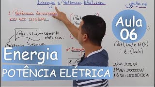 Aula 06  Energia e Potência Elétrica [upl. by Wade]