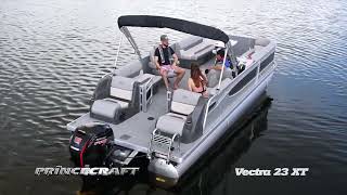 Princecraft  Vectra 23 XT 2023 Ponton  Pontoon [upl. by Notniw]