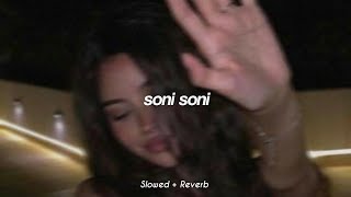 Soni Soni  Ishq Vishk Rebound Rohit Saraf  Pashmina  Slowed  Reverb [upl. by Atterol]