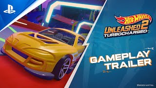 Hot Wheels Unleashed 2  Turbocharged  Gameplay Trailer  PS5 amp PS4 Games [upl. by Aissirac]