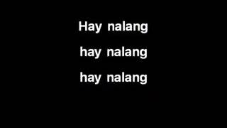 Hay nalang KARAOKE  Jaylord Pudang featuring Deserrie Peliño [upl. by Coletta]