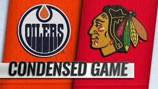 102818 Condensed Game Oilers  Blackhawks [upl. by Lossa]