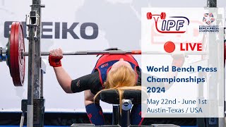 Women Masters Equipped 84 kg  World Bench Press Championships 2024 [upl. by Wadesworth]