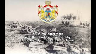 quotTreceți batalioane romane Carpațiiquot  Song about Romanian World War 1 [upl. by Zipporah]