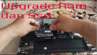 Upgrade Ram laptop thinkpad T450  Upgrade ssd  ganti ram laptop  ganti ssd laptop [upl. by Fishbein]