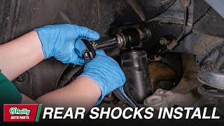 How To Replace Rear Shock Absorbers [upl. by Grania]