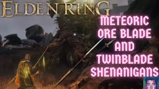 A Slightly Deeper Look At The Meteoric Ore Blade and Twinblade In PVE Part 3  Elden Ring [upl. by Raeann800]