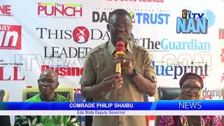 Edo DG Receives Overwhelming Reception At EDHA [upl. by Grannias]