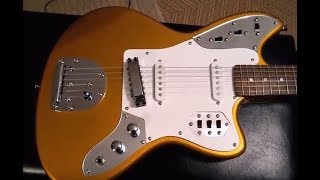 Do It Yourself  Chinese NAMM Jaguar Guitar Knockoff  Part 1 ReUpload [upl. by Meesak569]