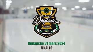 Coupe Desjardins à Bonaventure Dimanche 31 mars 2024 Finales PM [upl. by Rochella]