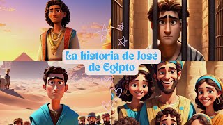 José de Egipto el soñador que llegó a ser gobernador  Historias bíblicas para niños [upl. by Lsil]