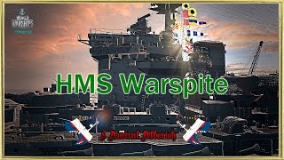 World Of Warships  HMS Warspite  La classe Anglaise FR [upl. by Bashuk]