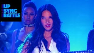 Kevin Harts quotSlamquot vs Olivia Munns quotBad Bloodquot  Lip Sync Battle [upl. by Halda]