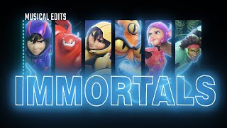 Immortals Song Lyrics  Big Hero 6 [upl. by Ludie55]