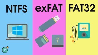 FAT32 vs NTFS vs exFAT Cuál es la diferencia [upl. by Haleemaj]