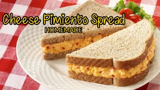 How to make Cheese Pimiento Spread  Homemade Cheese Pimiento  Cheese Pimiento Recipe [upl. by Marc]