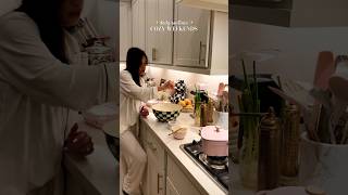 Cozy evenings Lemon Parmesan popcorn movienight snack snackideas asmr cozyhome cozyvlog [upl. by Aydni155]