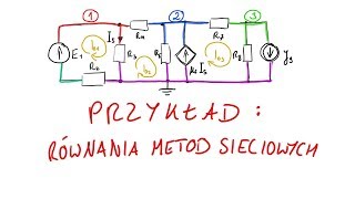 Przykład DC 2  Metody sieciowe węzłowaoczkowa [upl. by Briscoe]