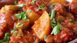 SLOW COOKER BEEF STEW  Recipe [upl. by Guillema]