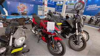 राजशाही 🇮🇳 bike मेला ❤️50 off  Gwalior Bike Trade Fair 2023😍  sansCARi sumit [upl. by Normy]