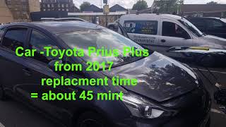 Car Windscreen Crack repair replacement Toyota Prius  Royalcarglass [upl. by Corri]